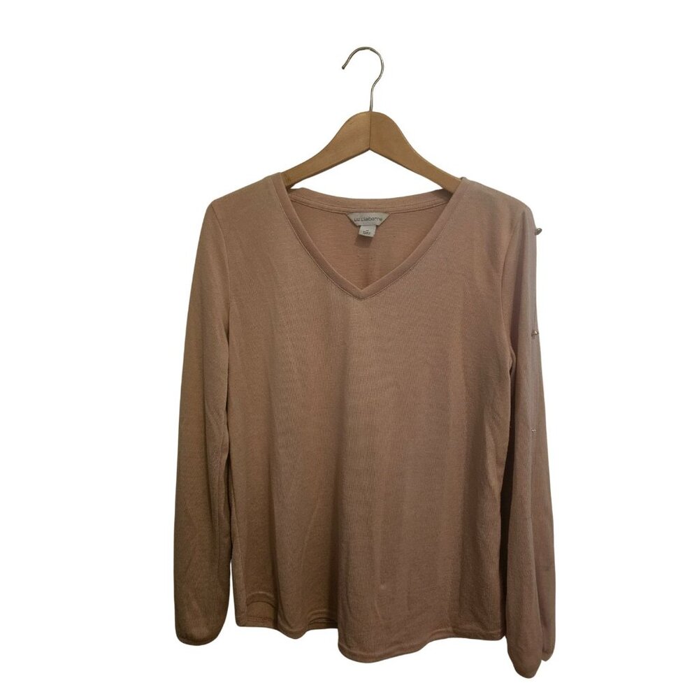 Liz Claiborne Pink Long Sleeve